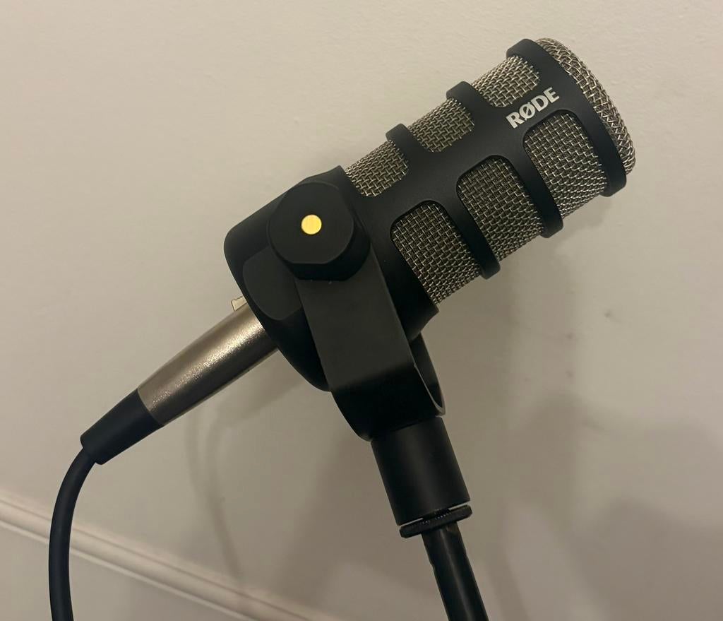 RØDE PodMic XLR Microfoon., Muziek en Instrumenten, Microfoons, Verzenden, Zo goed als nieuw, Studiomicrofoon