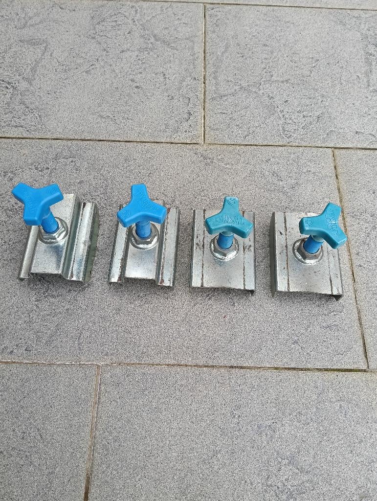 Twinny Load Crankklemmen  ( 4 stuks ), Auto diversen, Ophalen of Verzenden, 2 fietsen, Gebruikt, Trekhaakdrager