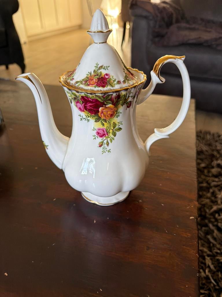 Royal Albert koffiepot Old Country Roses, Ophalen of Verzenden