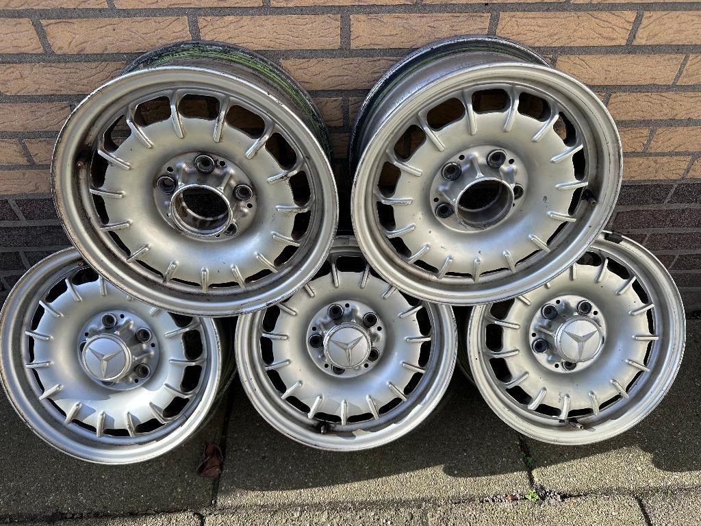 Kroonkurk Barock velgen 5.5J 14 inch - 5 stuks Origineel, Auto-onderdelen, 14 inch, Velg(en), Zomerbanden, 185 mm