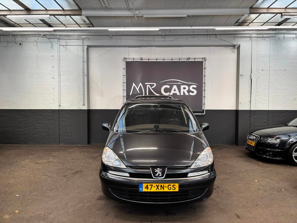 Peugeot 807 2.0 ST 7 persoons airco, Voorwielaandrijving, Stof, Gebruikt, Zwart