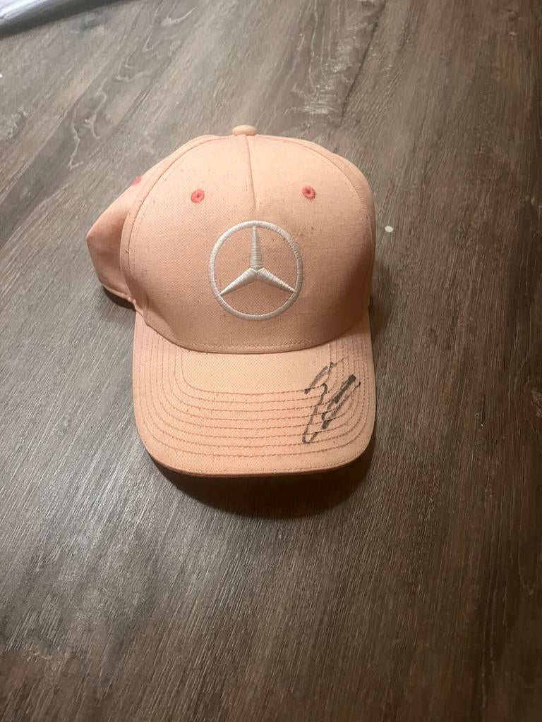 Gesigneerde Mercedes F1 pet door Esteban Ocon, Kleding | Heren, Hoeden en Petten, Ophalen of Verzenden, Gedragen, One size fits all