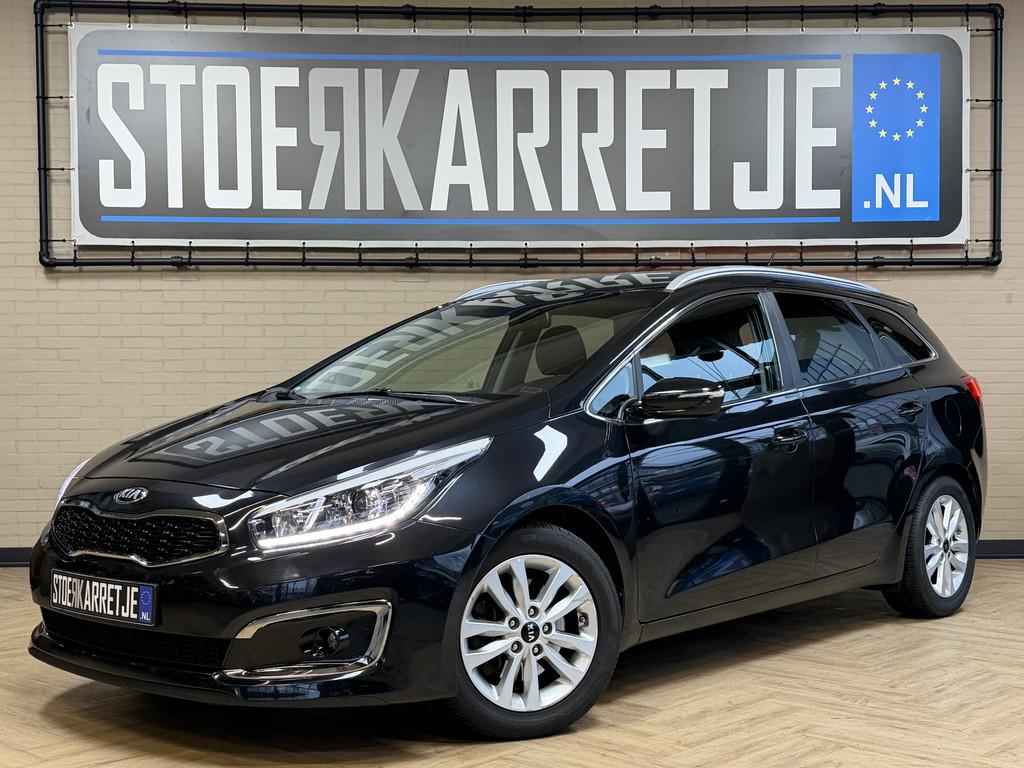Kia cee'd Sportswagon 1.6 GDI AUT DynamicLine | Navi | Stoel, Gebruikt, 4 cilinders, Zwart, Lichtsensor