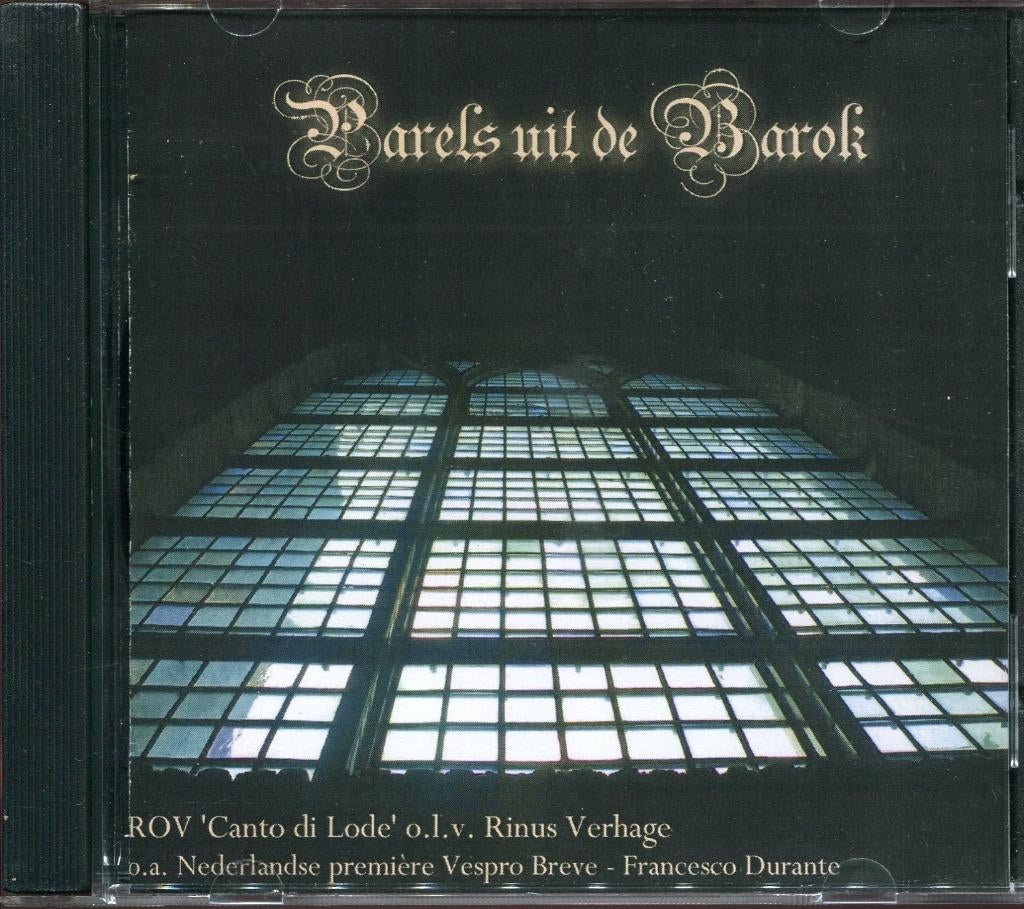 Parels uit de Barok Rov Canto di Lode Vivaldi, Durannte e.a., Cd's en Dvd's, Cd's | Klassiek, Ophalen of Verzenden, Classicisme