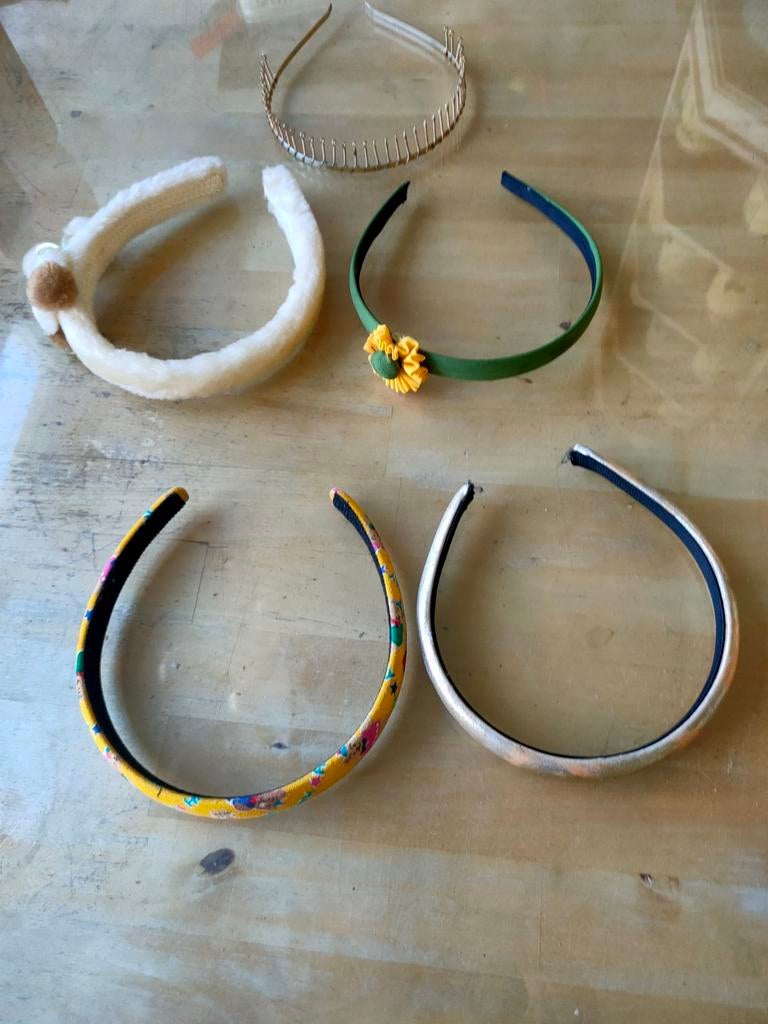 Diverse kinder diademen - set van 5, Kinderen en Baby's, Kindermode-accessoires, Ophalen of Verzenden