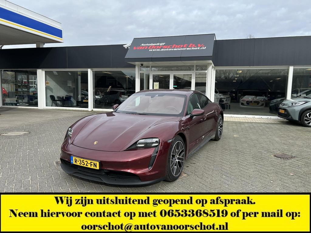 Porsche Taycan Performance 84 kWh, Auto's, Porsche, Achterwielaandrijving, Gebruikt, Zwart, 4 stoelen