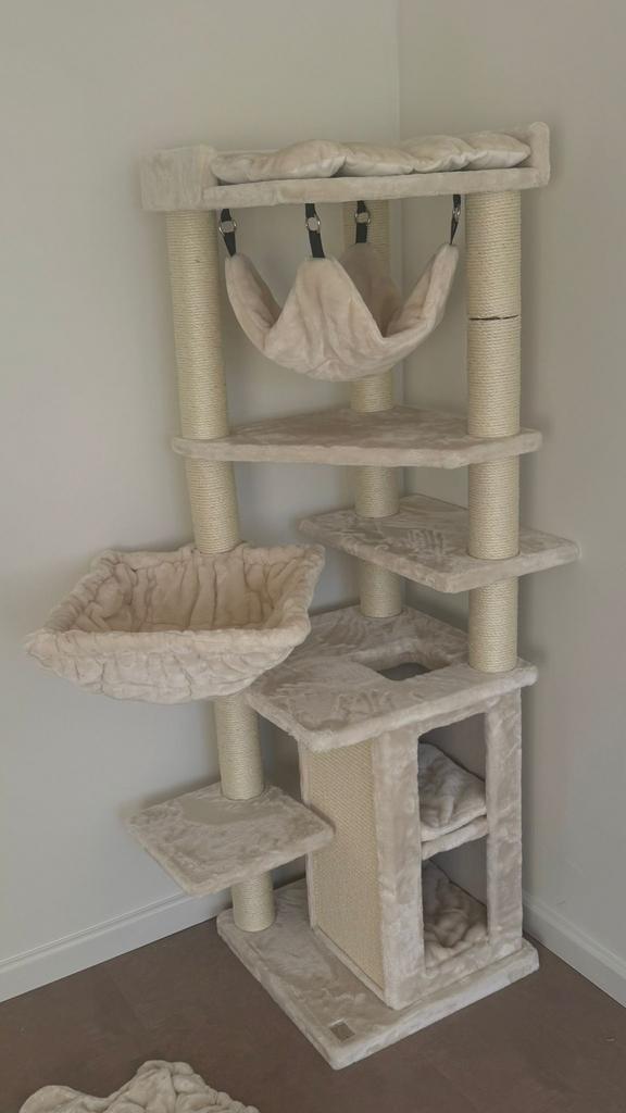 Petrebels Ramses krabpaal 158cm, Ophalen, Zo goed als nieuw, Krabpaal