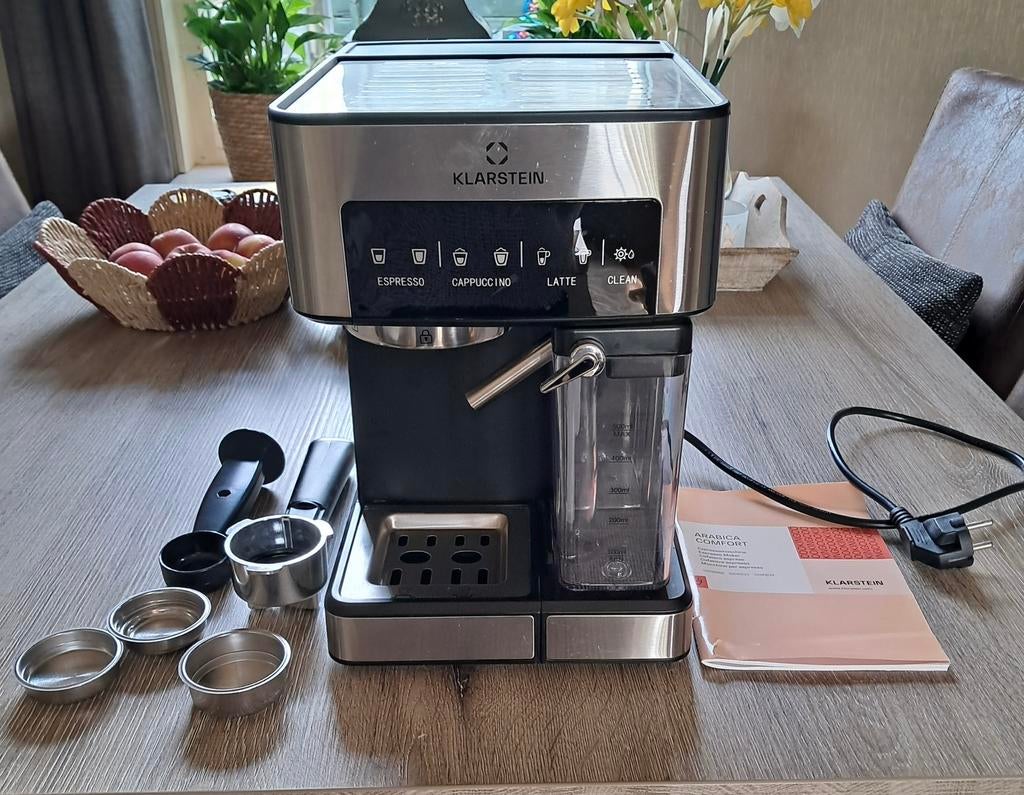 Klarstein filter koffiezetapparaat, Ophalen, Koffiemachine, Gemalen koffie, Zo goed als nieuw