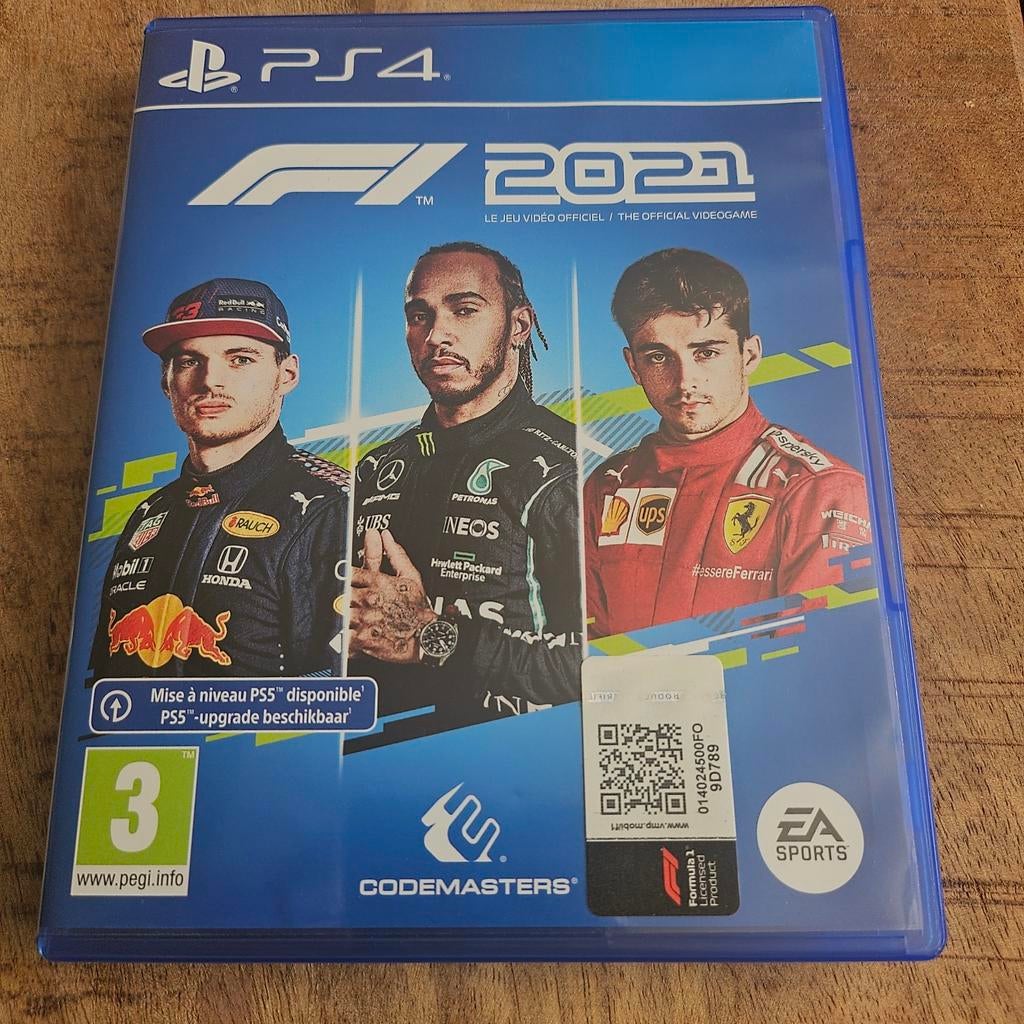 F1 2021 PS4 - Racegame met Max Verstappen en Lewis Hamilton, Spelcomputers en Games, Online, Gebruikt, 1 speler, Racen en Vliegen