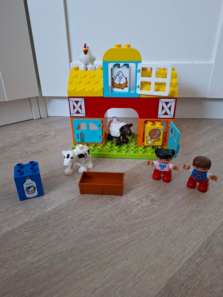 Lego Duplo 10617 mijn eerste boerderij, Kinderen en Baby's, Speelgoed | Duplo en Lego, Gebruikt, Ophalen of Verzenden, Compleet