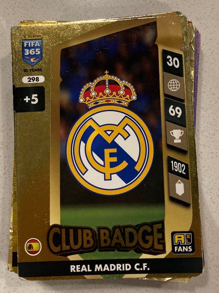 Diverse voetbalkaarten FIFA Panini adrealyn 365, Ophalen of Verzenden, Zo goed als nieuw, Buitenlandse clubs, Poster, Plaatje of Sticker