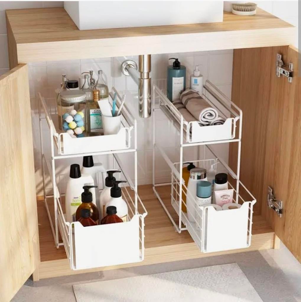 BROËL Gootsteenkast Organizer Kruidenrek Keuken organizer, Huis en Inrichting, Keuken | Keukenelementen, Ophalen, Nieuw, 25 tot 50 cm