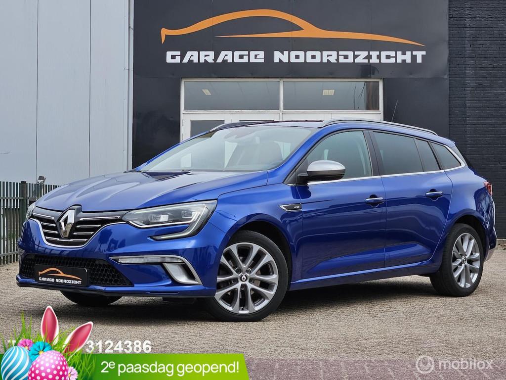 Renault Mégane Estate 1.2 TCe 132pk GT-Line XENON LED|NAVIG, Gebruikt, Blauw, 1198 cc, Bedrijf