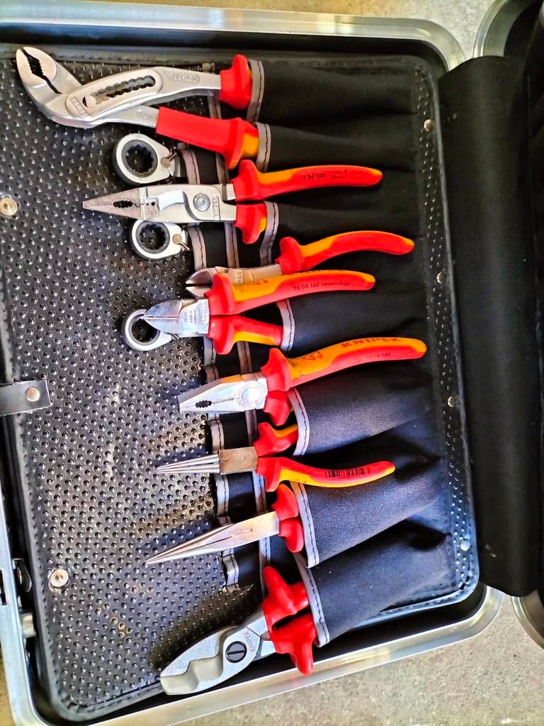 Gereedschapskoffer rolbaar, Ophalen, Gevuld, Nieuw