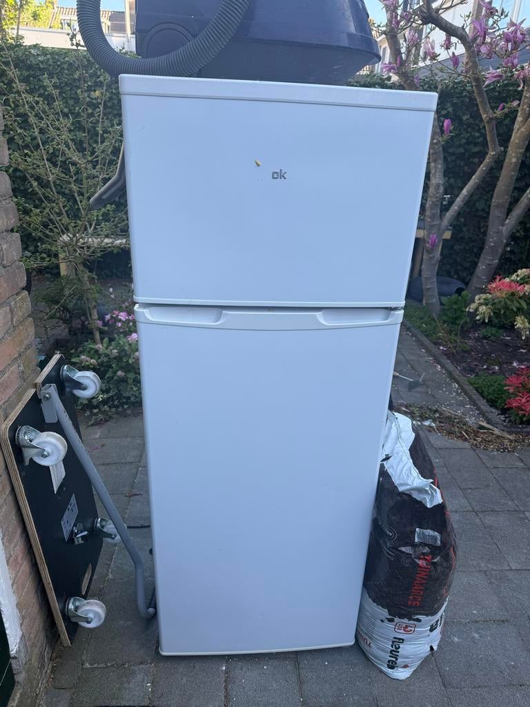 OK koelkast met vriesvak, Ophalen, Gebruikt, 120 tot 140 cm, 100 tot 150 liter