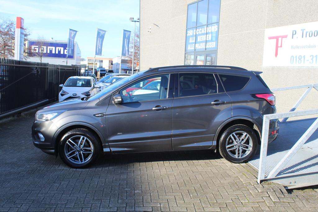 Ford Kuga 1.5 EcoBoost AWD Vignale Trekhaak/Panoramadak/Navi, Auto's, Ford, Automaat, 12 maanden, Euro 6, 4 cilinders