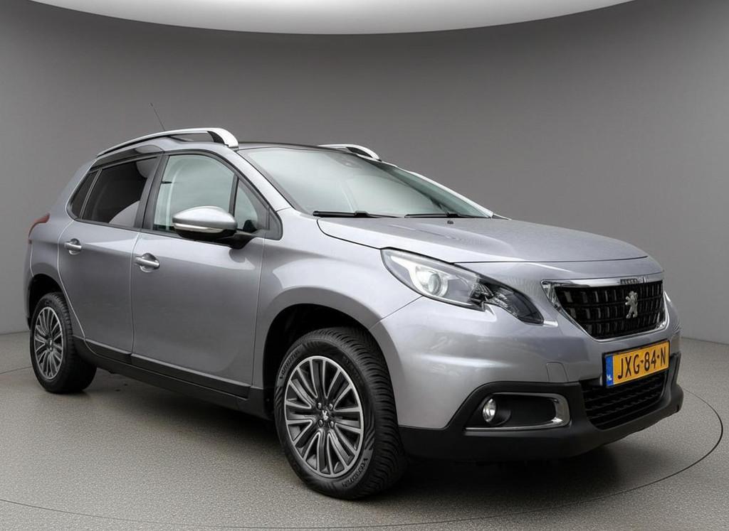 Peugeot 2008 1.2 Hoge Instap Airco Cruise Led Carplay Pdc 19, Voorwielaandrijving, Stof, Gebruikt, 1199 cc