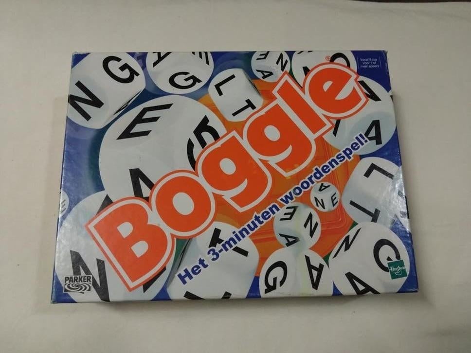 Boggle: Het 3-minuten woordenspel van Parker, Een of twee spelers, Ophalen of Verzenden, Gebruikt, Parker
