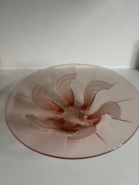 Schaal van persglas, Ophalen of Verzenden, Overige stijlen, Glas, Schaal of Schalen