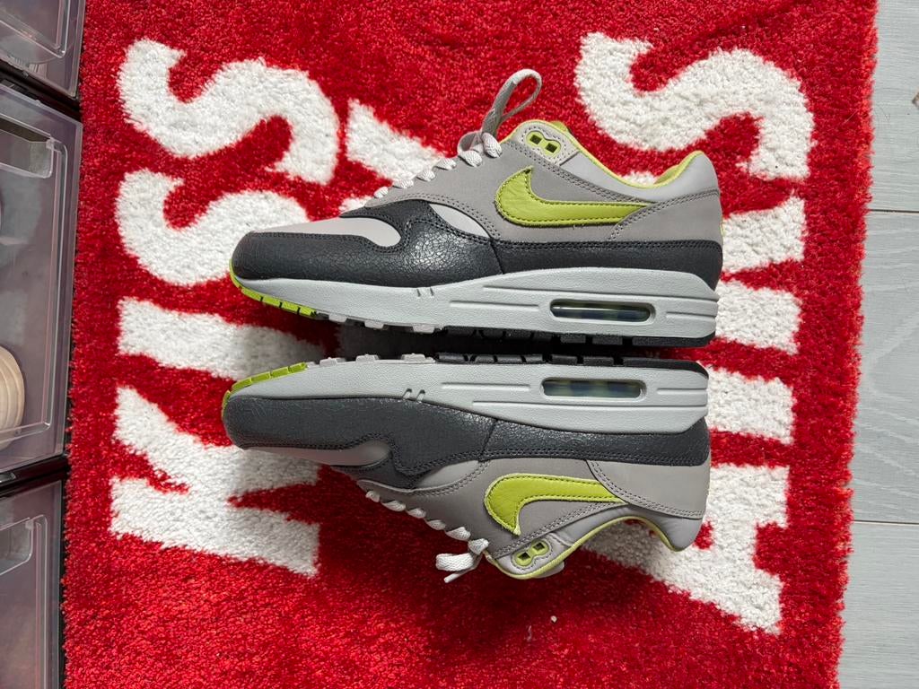 Nike air max 1 HUF green, Ophalen of Verzenden, Zo goed als nieuw, Overige kleuren