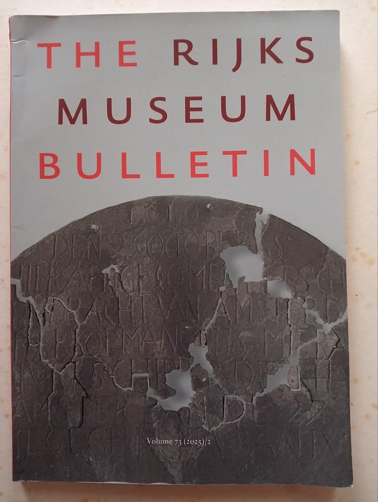 The Rijksmuseum Bulletin o.a Bart van der Leck Carel Visser, Ophalen of Verzenden