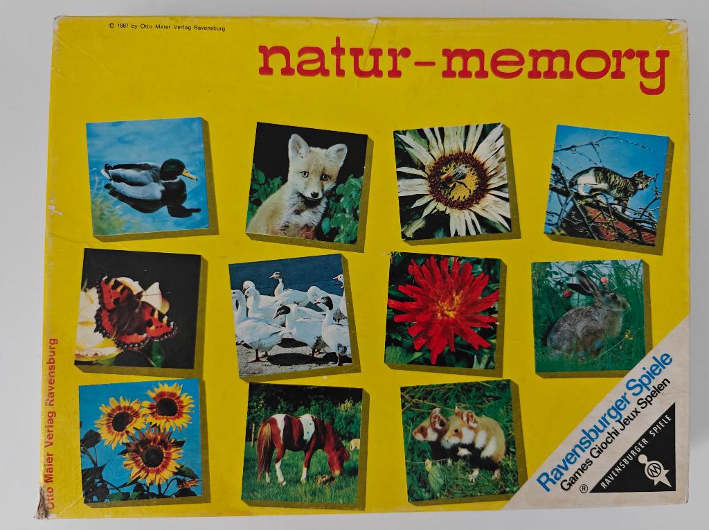Ravensburger Natuur Memory Spel, Verzenden, Zo goed als nieuw, Puzzelen