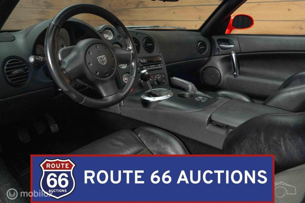 Dodge Viper SRT-10 | 2004 | Route 66 Auctions, Auto's, Dodge, Overige carrosserieën, Zwart, Bedrijf, Handgeschakeld