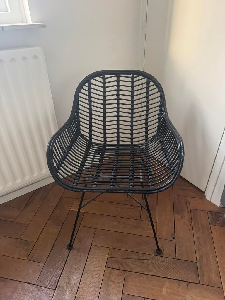 HK Living stoel, Huis en Inrichting, Ophalen, Zo goed als nieuw, Eén