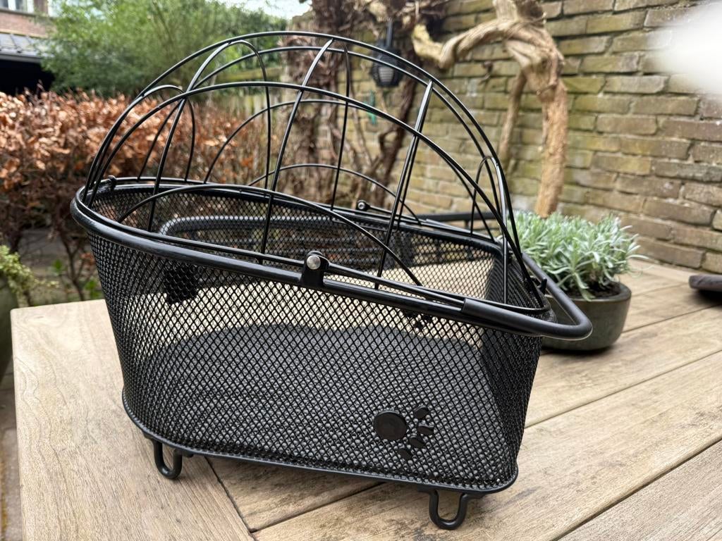 Hondenmand fiets achterop metaal, Ophalen of Verzenden, Zo goed als nieuw