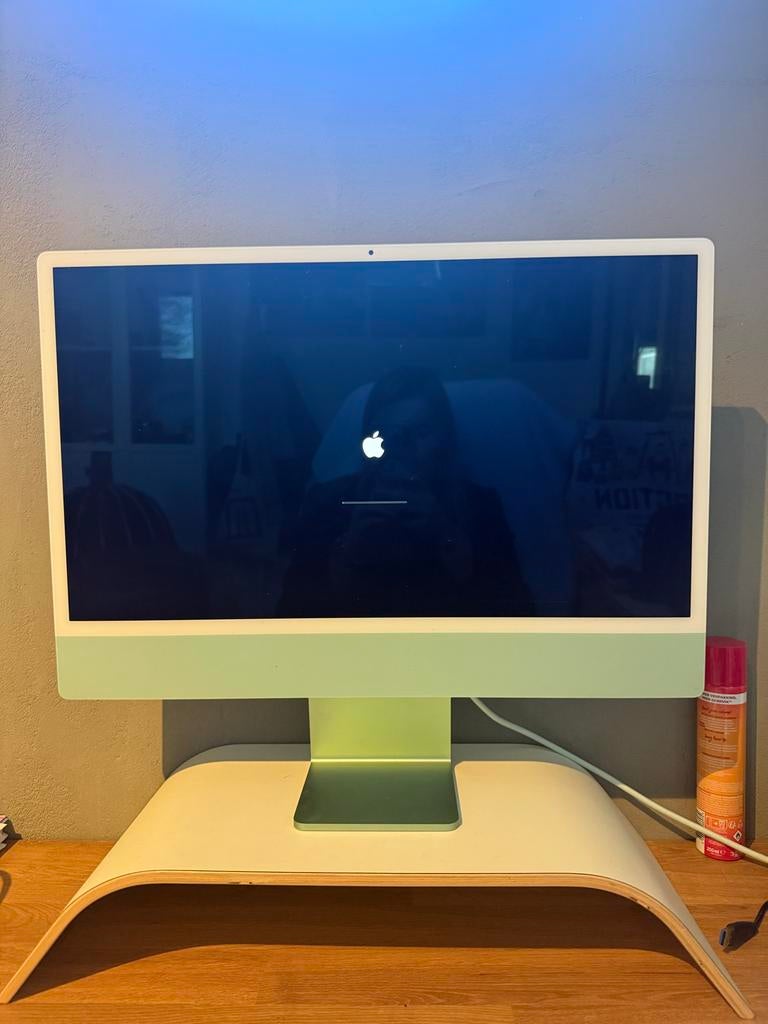 APPLE IMAC (24 inch) 256GB | 8gb RAM | Groen, Ophalen, IMac, 24 inch, Zo goed als nieuw