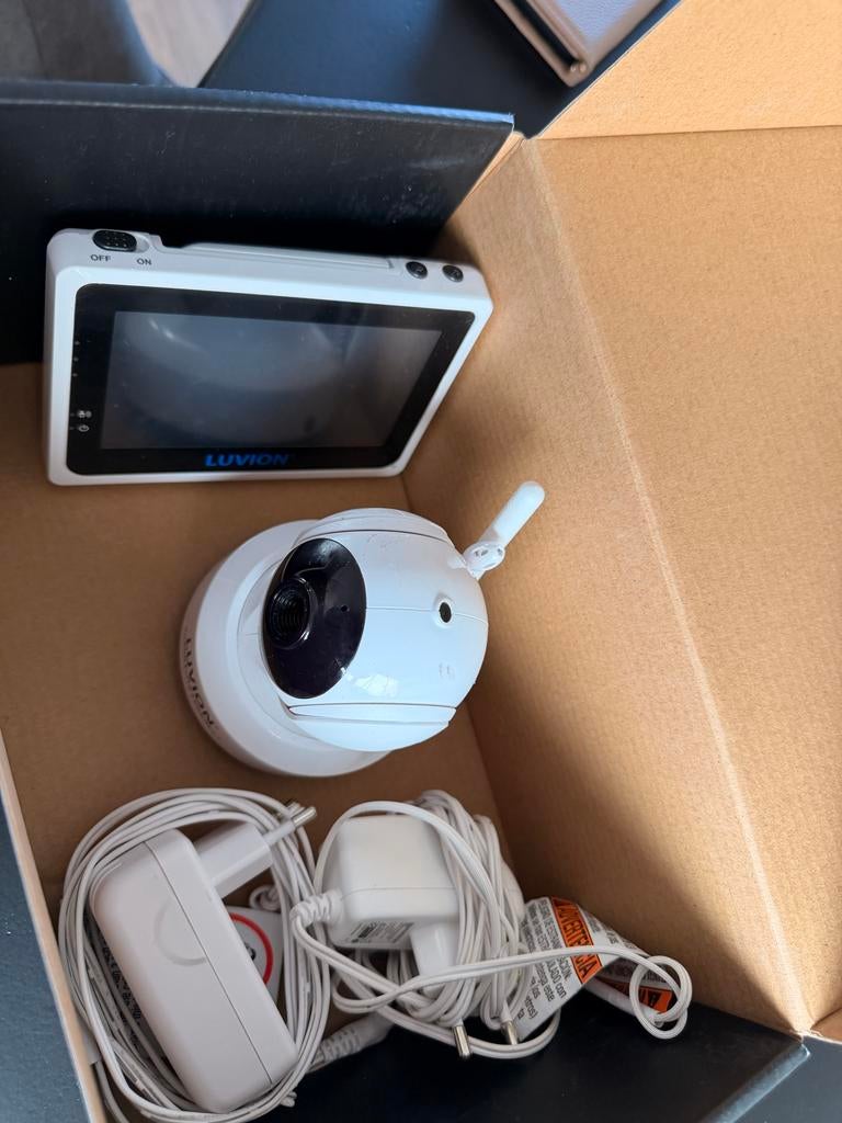 Luvion Grand Elite 3 Connect babyfoon, Ophalen of Verzenden, Zo goed als nieuw, Camera