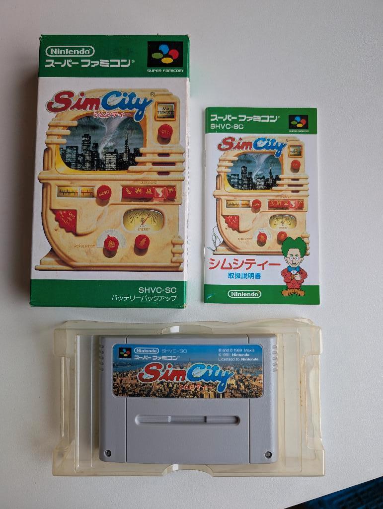 Sim city / super famicon, Spelcomputers en Games, 1 speler, Ophalen of Verzenden, Zo goed als nieuw, Vanaf 3 jaar