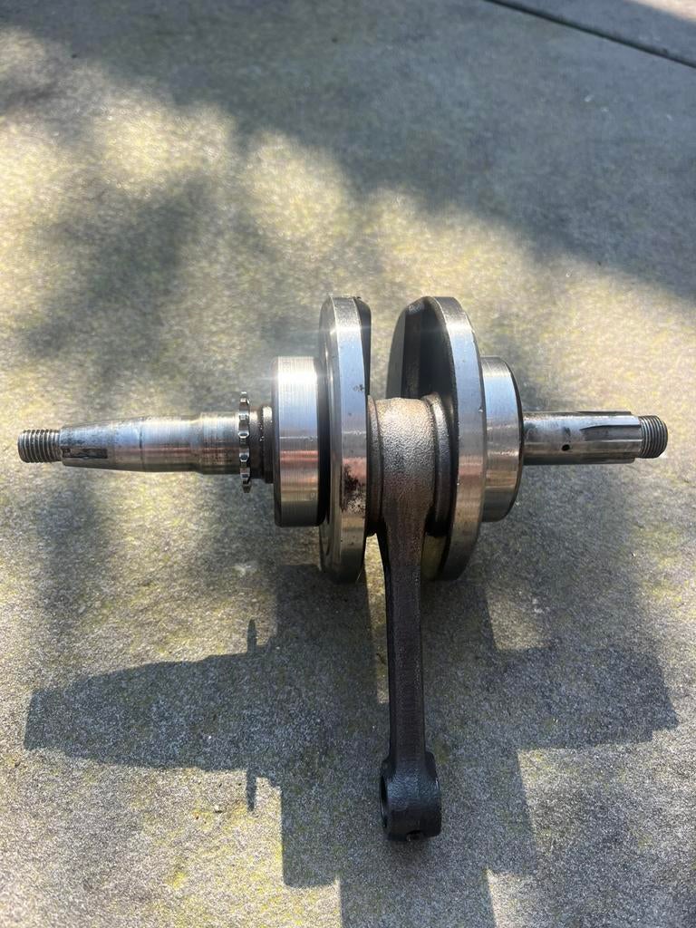 Honda SS50 6v krukas kickstart as en gelijkrichter, Ophalen of Verzenden, Zo goed als nieuw, Blok, Overige merken