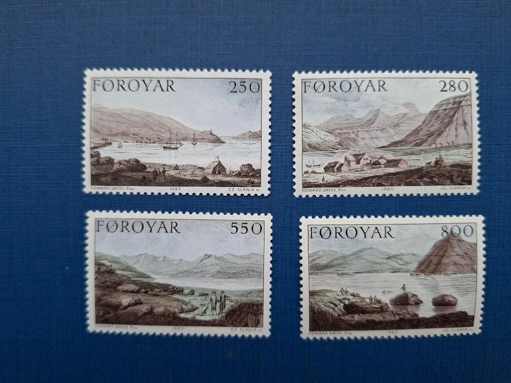 Postzegel Faroer 1985 PF Serie Stanleys reis 04-04, Ophalen of Verzenden, Denemarken, Postfris