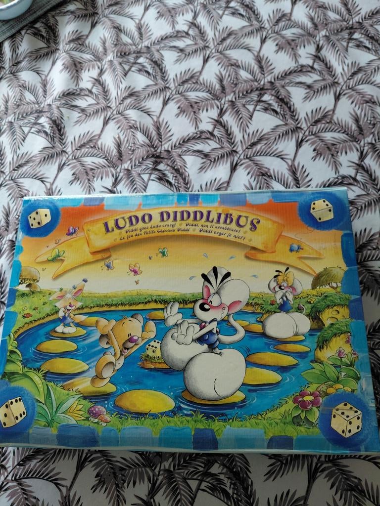Diddl Mens Erger Je Niet Spel - Ludo Diddlibus, Drie of vier spelers, Ophalen of Verzenden, Gebruikt, Diddl