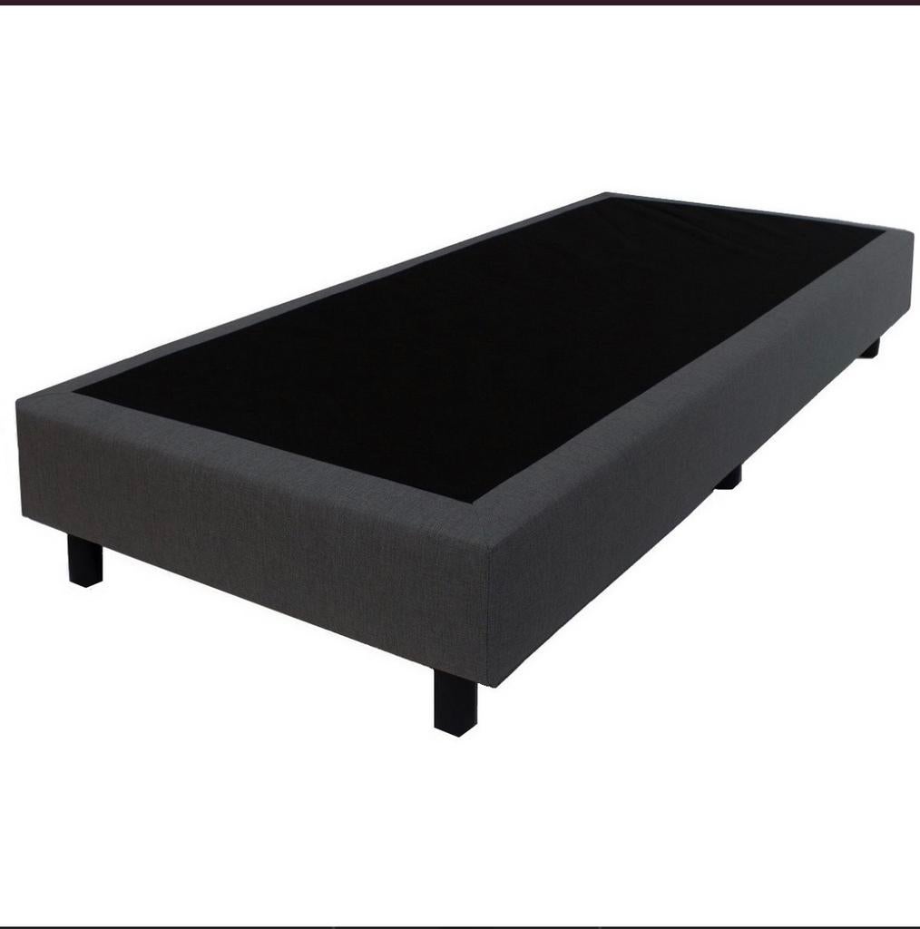 GRATIS Zwarte boxspring 200x70  - Gebruikt maar functioneel, Gebruikt, Zwart, Ophalen of Verzenden, 200 cm