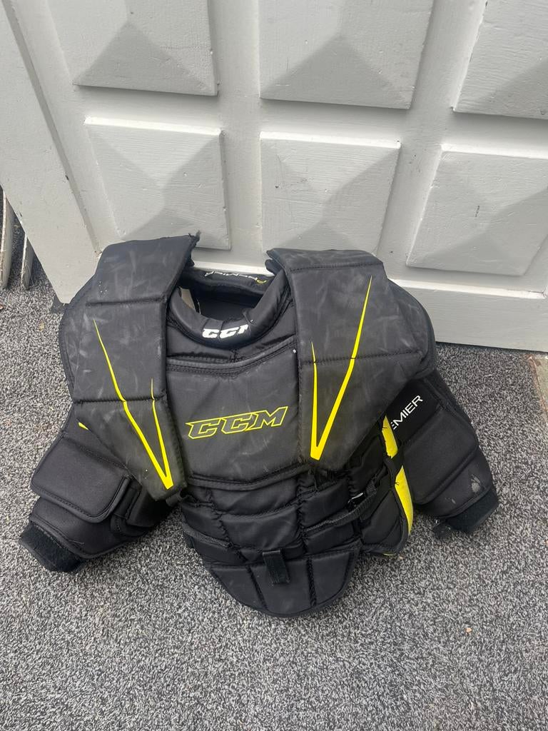 Ccm premier chest protector junior xl, Sport en Fitness, IJshockey, Ophalen of Verzenden, Gebruikt, Bescherming
