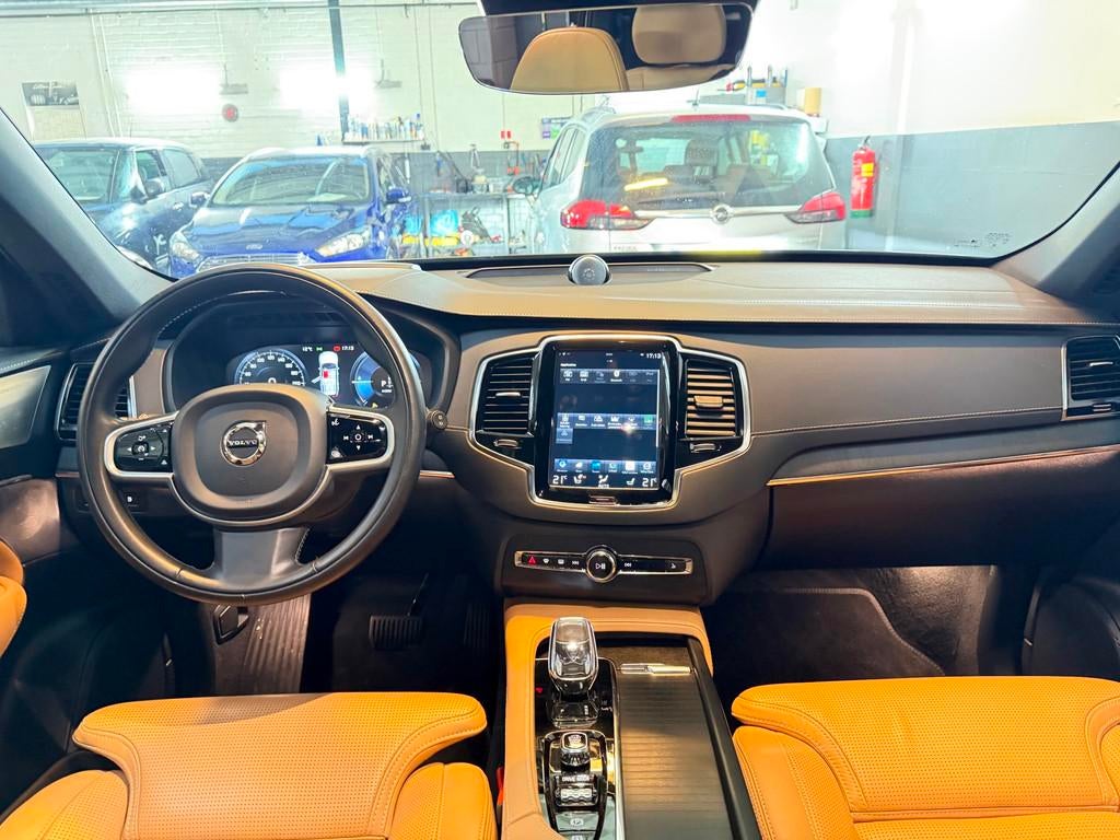Volvo XC90 2.0 T8 Recharge AWD R-Design LUCHTVERING|H&K|PANO, Lichtsensor, Gebruikt, Euro 6, 4 cilinders