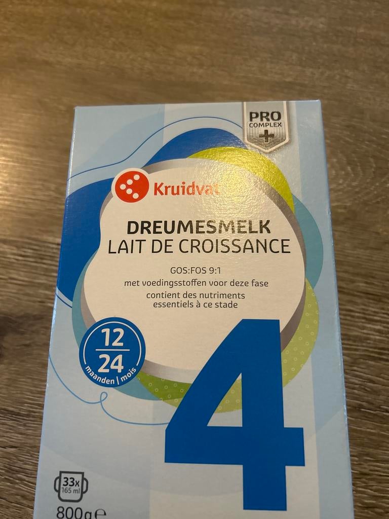 Kruidvat Dreumesmelk 4 (12-24 maanden) - Nieuw, Ophalen of Verzenden, Nieuw, Overige typen