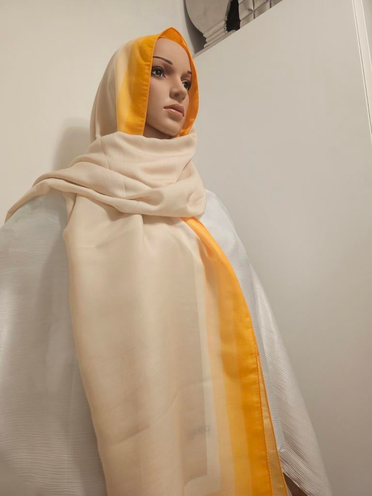 İPEKSELİ merk sjaal katoenen sjaal, Ophalen of Verzenden, Nieuw