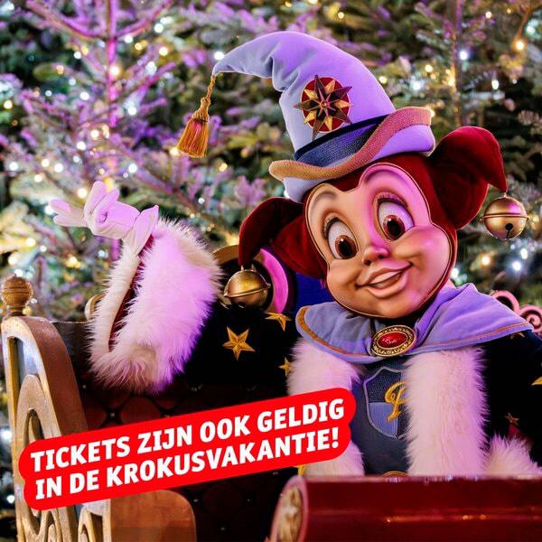 E-vouchers Efteling tickets 6 x, Drie personen of meer, Ticket of Toegangskaart