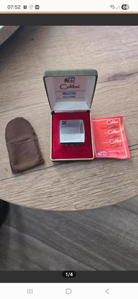 Colibri Molelectric aansteker in doosje, Ophalen of Verzenden