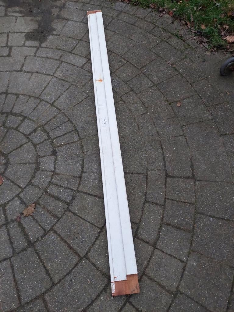 Hardhouten Meranti kozijn profiel A 190 cm, Ophalen, Overige materialen, Plinten