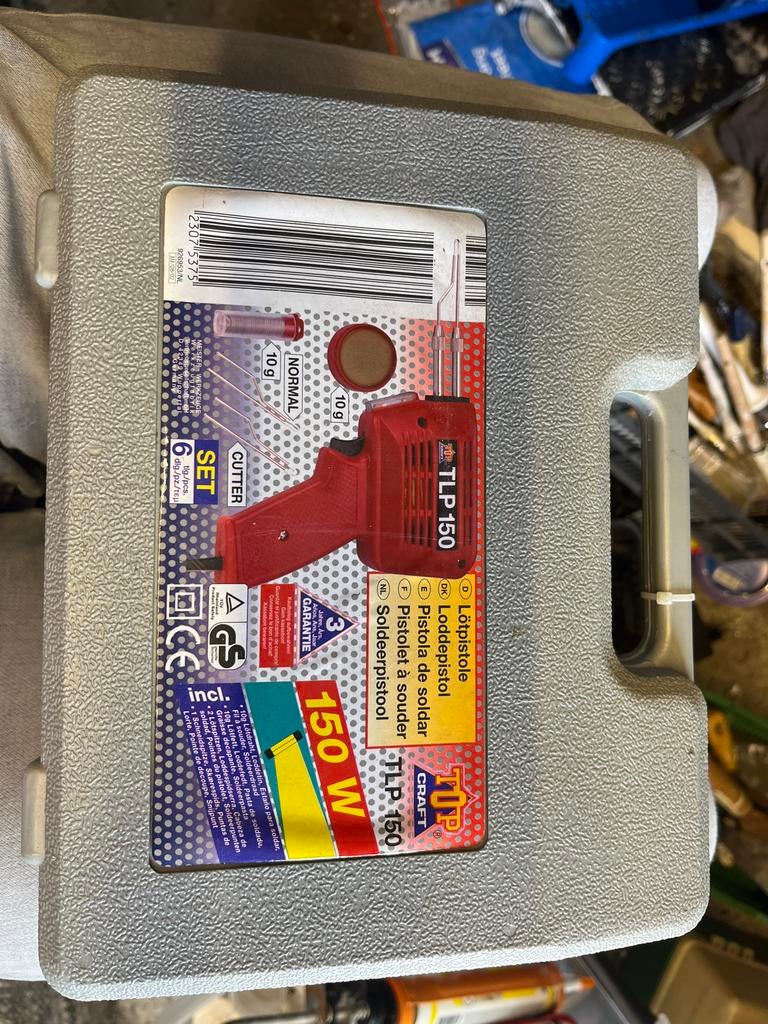 Soldeerpistool TLP 150, Ophalen of Verzenden, Nieuw