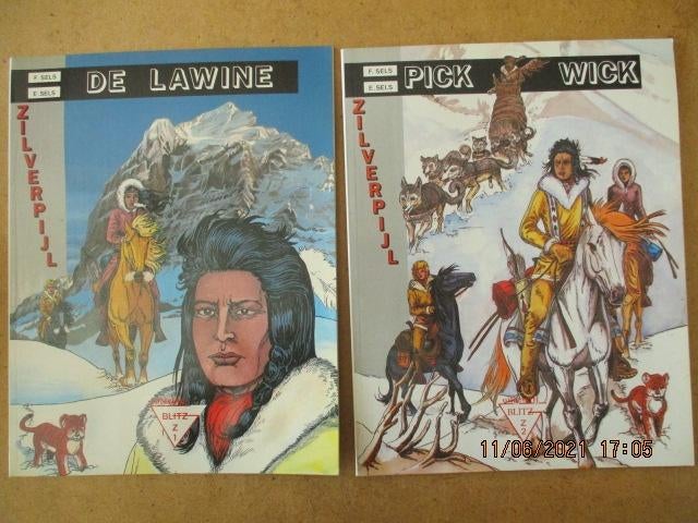 adv4292 zilverpijl 3, Eén stripboek, Ophalen, Gelezen