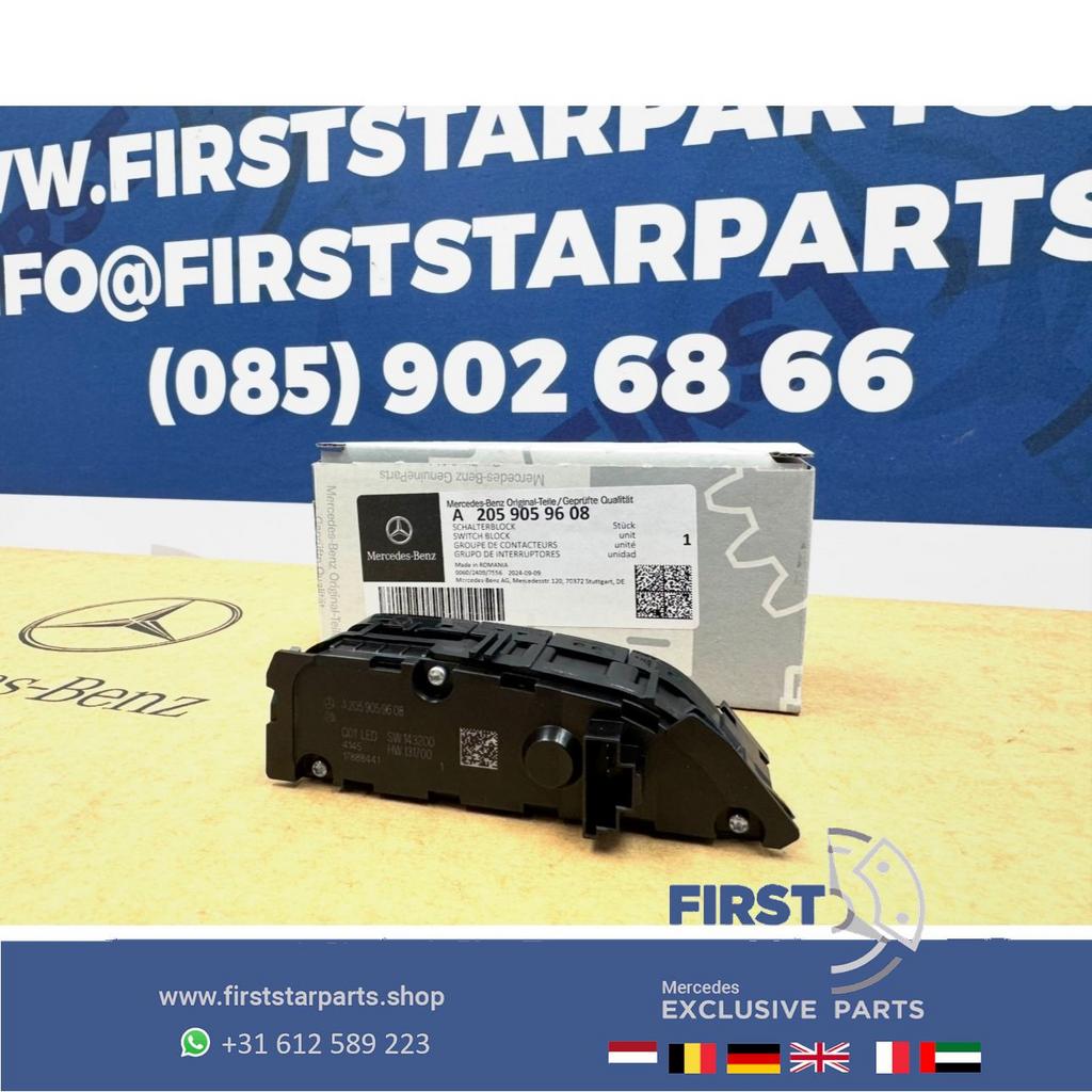 W205 C63 W253 GLC63 comand bediening knop L/R multimedia sch, Ophalen of Verzenden, -, -, -