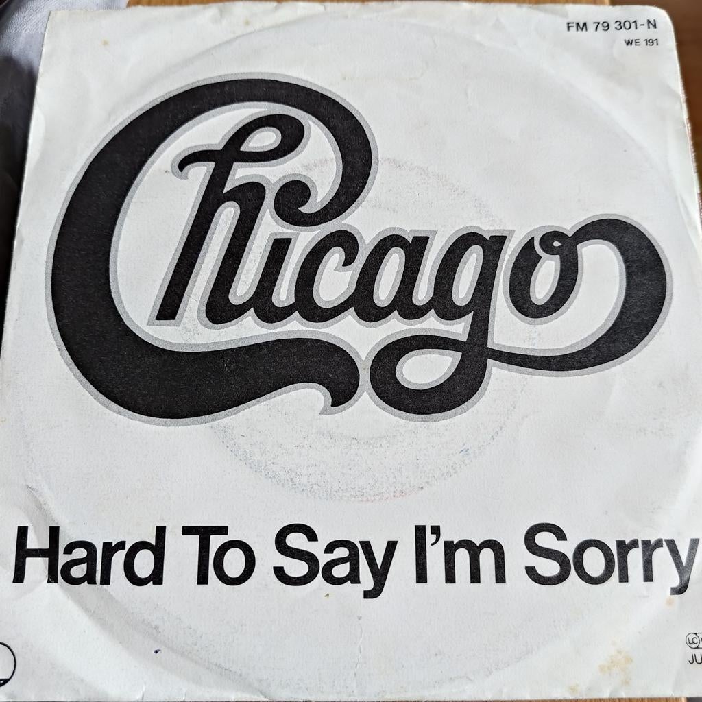 Chicago - Hard To Say I'm Sorry (Single), Cd's en Dvd's, Vinyl Singles, Gebruikt, 7 inch, Single, Ophalen of Verzenden