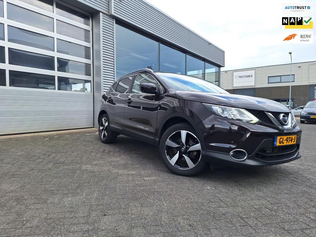 Nissan Qashqai 1.2 Connect Edition Automaat, Pano, Navi, LM, Gebruikt, 116 pk, Origineel Nederlands, Bedrijf