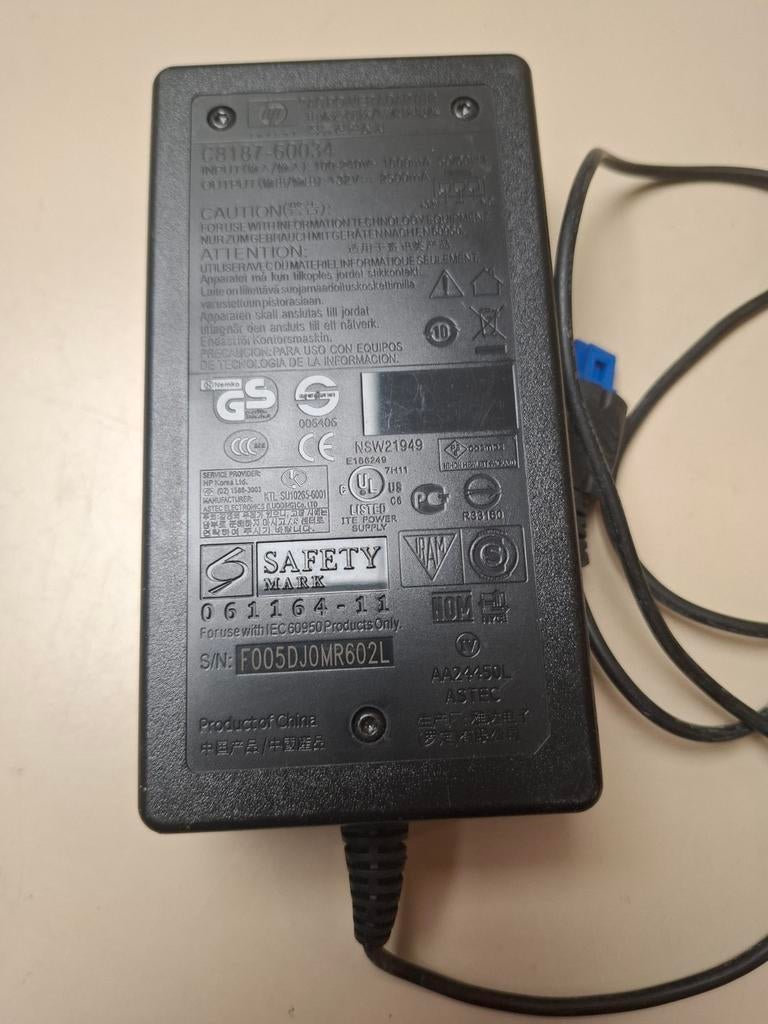 HP C8187-60034 Voedingsadapter - Origineel, Ophalen of Verzenden, Gebruikt, HP