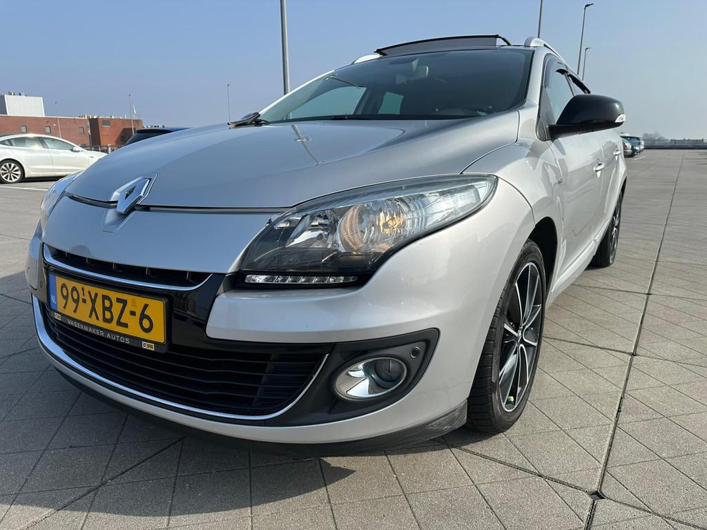 Renault Mégane Estate 2.0 Bose AUTOMAAT LPG G3 Leer Pano Cr, Auto's, Euro 5, Gebruikt, Zwart, 4 cilinders